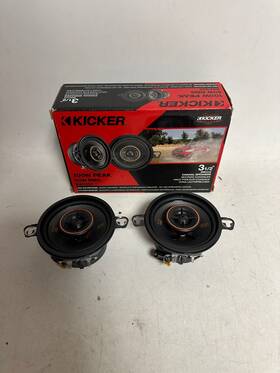 51ksc3504 Kicker Coaxial Speaker System 2-way Design - Pair