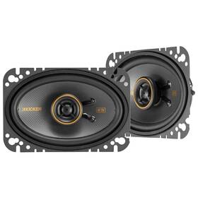51ksc4604-uvg Kicker 51ksc4604 Ks-series 4x6 Inch Coaxial Speakers With .5 Tweeters 4-ohm Pa