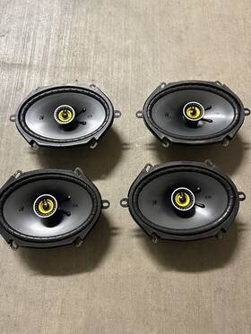 51ksc6804 Kicker 4 Ks Series Of 6 Inch X8 2-way Ohm 75 Watts Coaxial Speakers