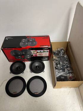 51kss504 Kicker Ks-series 5.25 Inch Component System With 1 Tweeters 4-ohm Pair