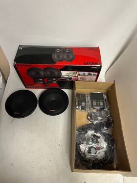51kss6504 Kicker Component Speaker System Two - 6.5 Inch Woofers 1 Tweeters