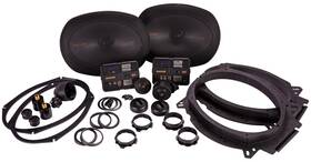 51kss6904 Kicker Pair 6x9 Inch Car Audio Component Speakers With 1 Tweeters