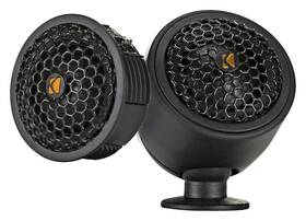 51kst2004 Kicker 0.75 Inch Car Audio Tweeters With Crossovers Swivel Mount 4ohm Kst200