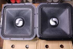 49st9mr4 Kicker 713034020219 9 Inch Street Series Square Mid-bass Pair 4ohm