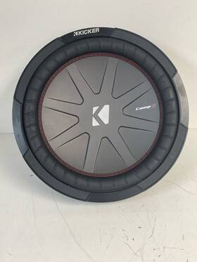 P24019886 Kicker Car Audio 841992158306 Comp R12 Single Subwoofer 2-ohn Crw12