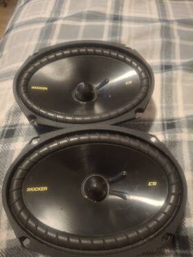 40css694 Kicker Css69 6x9 Inch 450w Car Speakers 40css694. With Componets