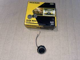 Cst20 Kicker 1 Singular Tweeter 150w Max 50 W Rms 3/4 Inch Speaker Car
