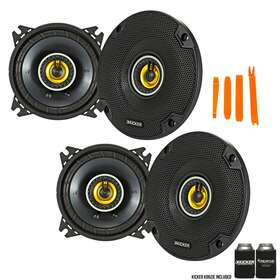 Kickerbdl190603-08 Kicker 46csc44 Two Pairs Of Cs Series Csc4 4 Inch Coaxial Speakers Ohm 2