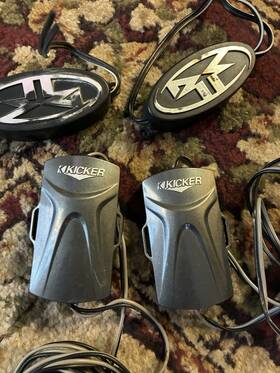 Ks-13 Kicker Ks13 Car Audio Outboard Crossovers For Tweeters Pair R Fosgate