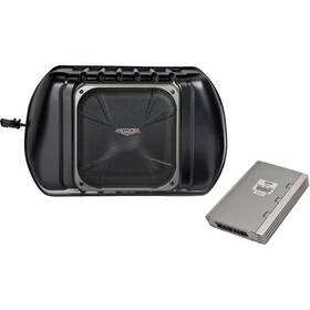 Pwra207 Kicker Jeep Wrangler 2007-2010 Factory Stereo Custom Sub Box Speaker Amp