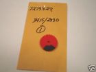 7273822 Knob Nos Radio Pontiac 1959 59 Sportable Delco