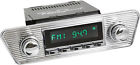 Retrosound56-74 Knobs -fm Vw Usb Aux Zc Ghia Stereo Zuma Radio Chrome Faceplate