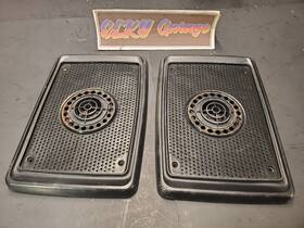 Cx-269-20f Kraco Vintage Speaker Covers Trim Cover 6x9 6 Inch X9 Cx-269-20