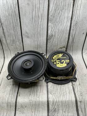 Lanzar 810134612587 5.25 Inch Coaxial Speakers Vintage- Pair 80 Watts
