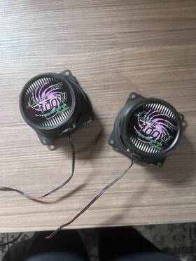 Mx42 Lanzar Vx420 4-inch Two-way Coaxial Car Speaker Pair