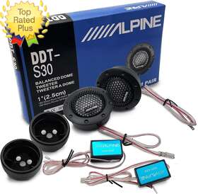Lyhlya 744110093001 Car High Fidelity Stereo Speaker Tweeter Modified Audio Silk Dome