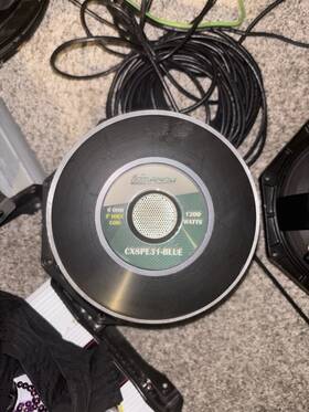 Cx8pe31-blue Mango Comando 8in Speaker 1200w Rms 8 Ohm 3 Inch Voice Coil