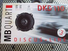 Dkd-110 Mb Quart Electronics 4 Inch Door Speakers Model Discus-line
