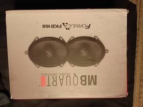 Fkb168 Mb Quart Formula Series 5 Inch X7 / 6 X8 100w Max 2-way Coaxial Pair Speakers