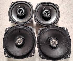 Qm160 Mb Quart 4 Speakers / Kns Dei Hf 2052 Coaxial/dual Voice Coil