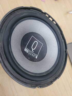 Qwc-130 Mb Quart One Piece Q 5.25 Inch Midrange Midwoofer Speaker Made In Germany