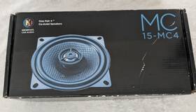 15-mc4 Memphis Audio M-class Series 4 Inch 2-way Coaxial Car Speakers