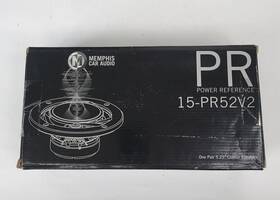 15-pr52v2 Memphis Car Audio Speakers One Pair 5.25 Inch Coaxial