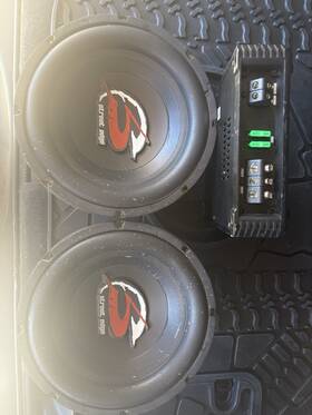 Ppsrx500.1 Memphis 15-se10s8 Audio Amplifier And 10 Inch Subs