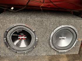 Memphis 702588213666 Audio Se210 Dual 10 Inch Bass Package Black