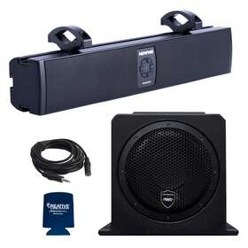 Mxasb20v2 Memphis Audio Memphisbdl200728-03 - 20 Inch Soundbar Wet Sounds Stealth As-10 10 Powered Sub