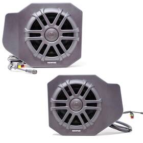 Rngr65fe18-uob Memphis Audio Rngr65fe18 Oem Speakers With Pods For 2018 Polaris Rangers