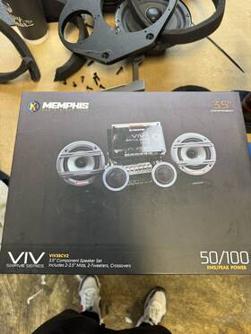 Viv35cv2 Memphis Audio 3-1/2 Inch Component System