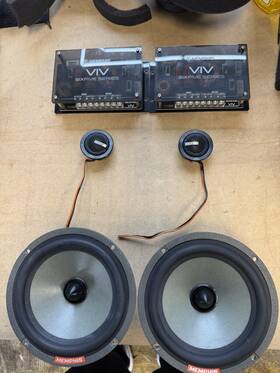Viv60cv2 Memphis Audio 6-1/2 Inch Component System