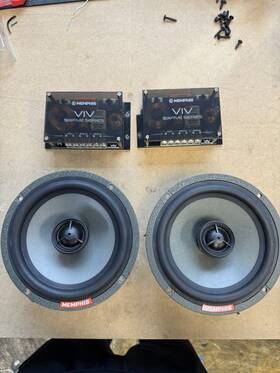 Viv60v2 Memphis Audio 6.5 Inch Six Five Series Coaxial Speakers Pair