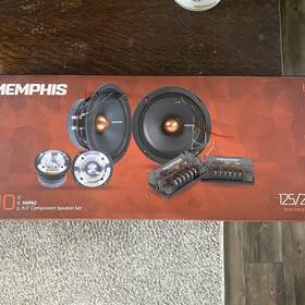 Mjp62 Memphis Mojo Pro 6.5 Inch Component Speaker Set