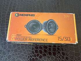 Prx27 Memphis Audio 2-3/4 Inch 2-way Power Reference Car Coaxial Speakers New