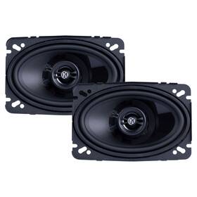 Prx46 Memphis Audio 4x6 Inch Coaxial Speakers With Swivel Tweeters - Pair