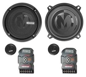 Prx50c Memphis Audio 5.25 Inch 100 Watt Component Car Speakers With Crossovers