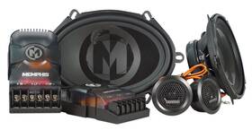 Prx570c Memphis Audio 5x7 Inch Or 6x8 100 Watt Component Car Speakers With Crossovers