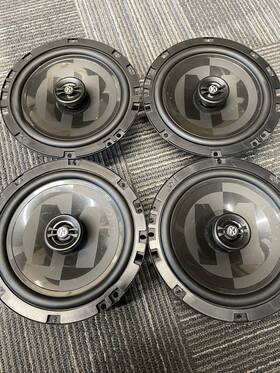 Prxs60 Memphis Audio 6.5 Inch Shallow Coaxial Speakers 2 Pair- 4 Total