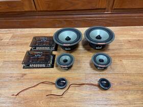 Viv603cv2 Memphis Audio 6.5 Inch Six Five Series 3-way Component Speakers Set