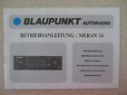 Meran 24 Blaupunkt Autoradio Operating Manual Schematics