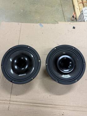 Pa801 Mmats S Coaxial Speakers A Pair Have About 5 Hours Of Playing Time