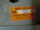 980296 Model Parts Invicta Wildcat 1962 Restore Original Radio Buick