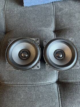 Morel 290001458877 Tempo Ultra 402 Integra Mkii 4 Inch Car 60w Rms 2-way Coaxial Speakers New