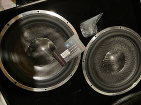 200w Morel 290105922014 Elate Carbon Mw9 8-3/4 Inch Midwoofer Speakers 4-ohm