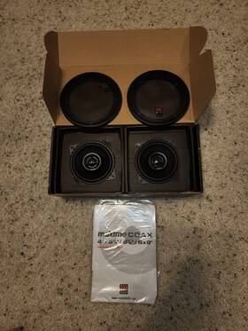 350124-120 Morel Maximo Coax 4 Inch 2-way Speakers