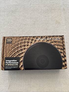 Ip-bmw42-ctr Morel 4 Inch Center Channel Point-source Component For Bmw Vehicles