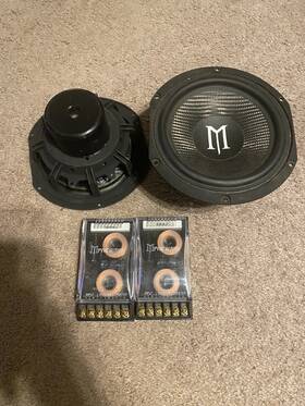 060719 Mpyre Audio Super Rare 6.5 Xbl 2 Mid Bass Component Speakers Neo Motors