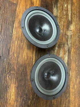 6gb1094s Mtx Rare And Hard To Find Pair Vintage Single Voice Coil Woofers